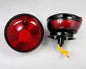 Rear Lamp Pair - for Jeep CJ6 - 12V / 24V - Red
