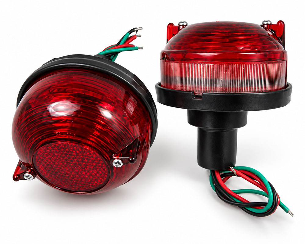 Rear Tail & Stop Lamp Pair - for Land Rover - 12V - No.165