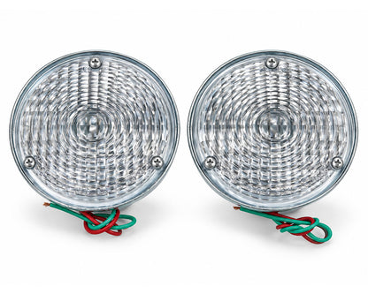 Front Signal & Parking Lamp Pair - for Jeep CJ5 / CJ6 - 12V - 2 pcs