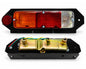 Rear Combination Lamp with Metal Mounting Bracket & Reflector - for Toyota Land Cruiser FJ40 - 12V