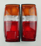 Rear combination tail light pair LH RH for 1984–1988 Toyota Hilux RN50 / LN50 Pickup