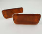 Front bumper turn signal light pair LH RH for 1979–1981 Toyota Hilux RN30 / RN40 Pickup OEM 81520-39315 81510-39315