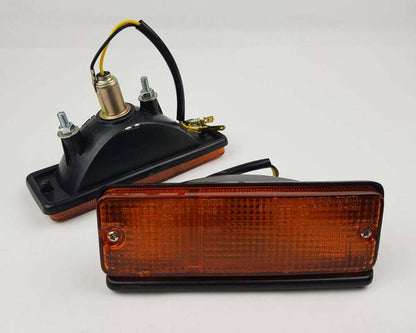 Front bumper turn signal light pair for 1981–1984 Toyota Corolla KE73 / KE75 additional view