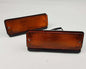 Front bumper turn signal light pair LH RH for 1981–1984 Toyota Corolla KE73 / KE75 OEM 81520-19745 81510-19745