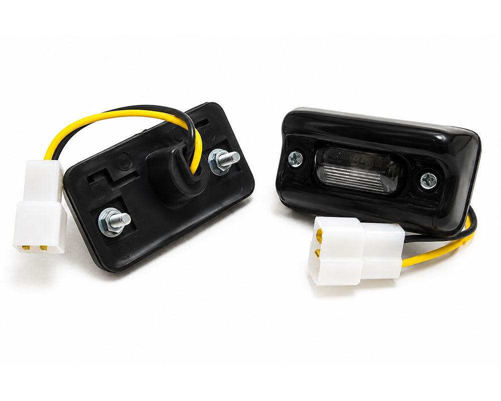 License Plate Light Pair - Small Black - KE70 for Toyota Corolla KE70 additional view 2