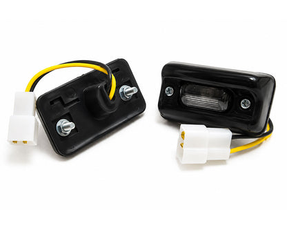 License Plate Light Pair - Small Black - KE70 for Toyota Corolla KE70 additional view 2