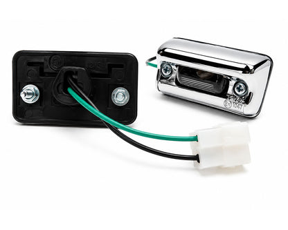 License Plate Light Pair - Small Chrome - KE70 for Toyota Corolla KE70 additional view 2