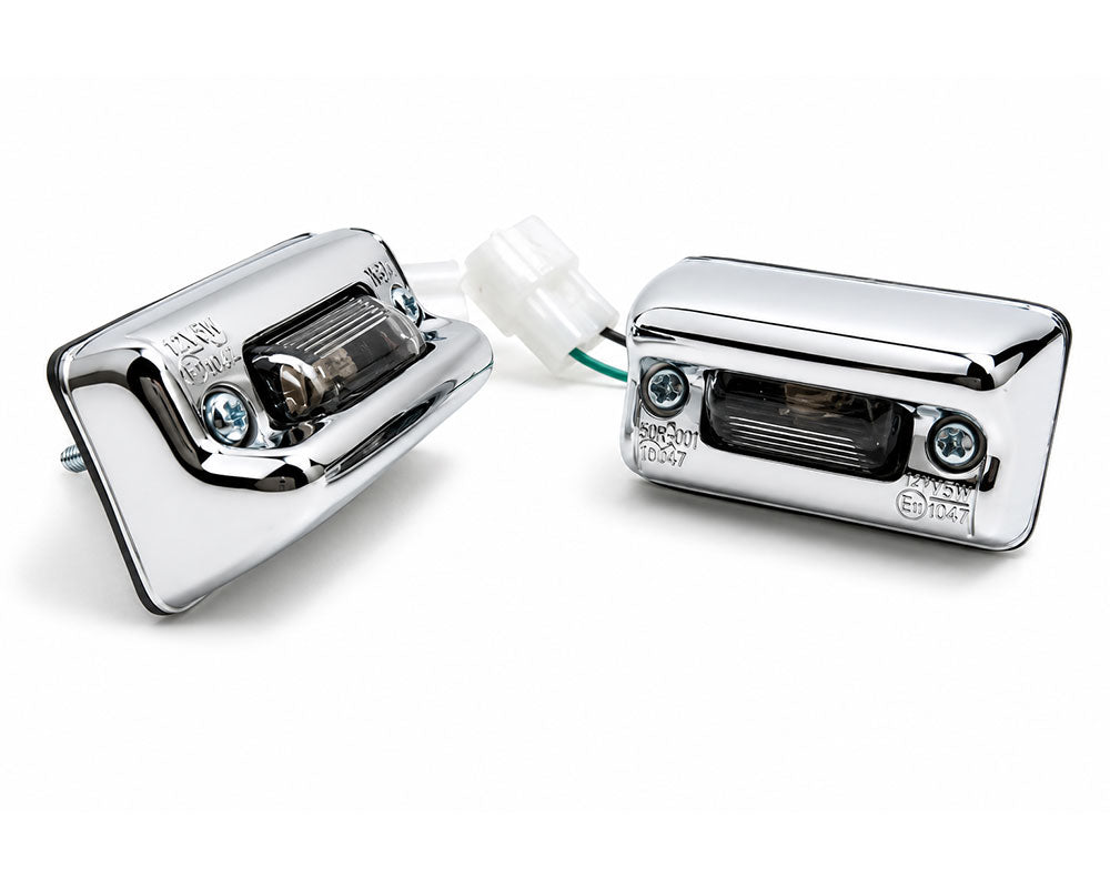 License Plate Light Pair - Small Chrome - KE70 for Toyota Corolla KE70 OEM 81270-19585