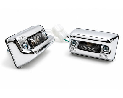 License Plate Light Pair - Small Chrome - KE70 for Toyota Corolla KE70 OEM 81270-19585