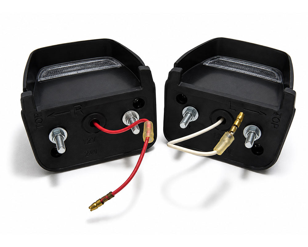 License Plate Light Pair - Black Big - KE70 for Toyota Corolla KE70 additional view 2