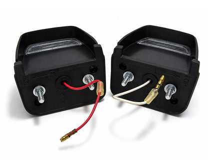 License Plate Light Pair - Black Big - KE70 for Toyota Corolla KE70 additional view 2