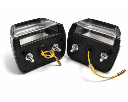License Plate Light Pair - Chrome Big - KE70 for Toyota Corolla KE70 additional view 2