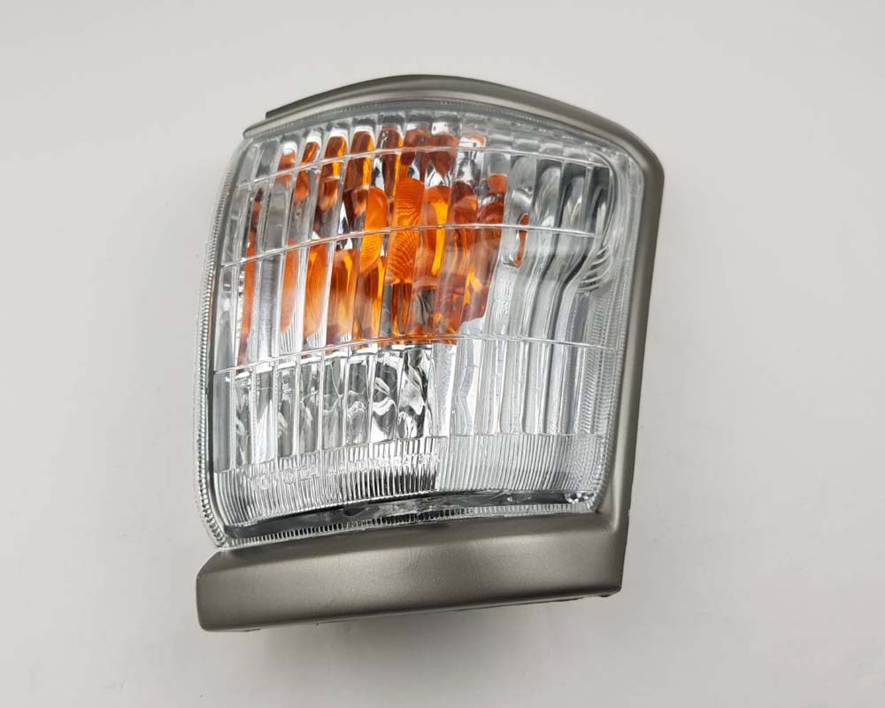 Front & Turn Signal Light - LN145 - Grey - LH for 1997–2005 Toyota Hilux / 4Runner Truck, including LN145 (application varies by market/production date) – OEM 81520-35060