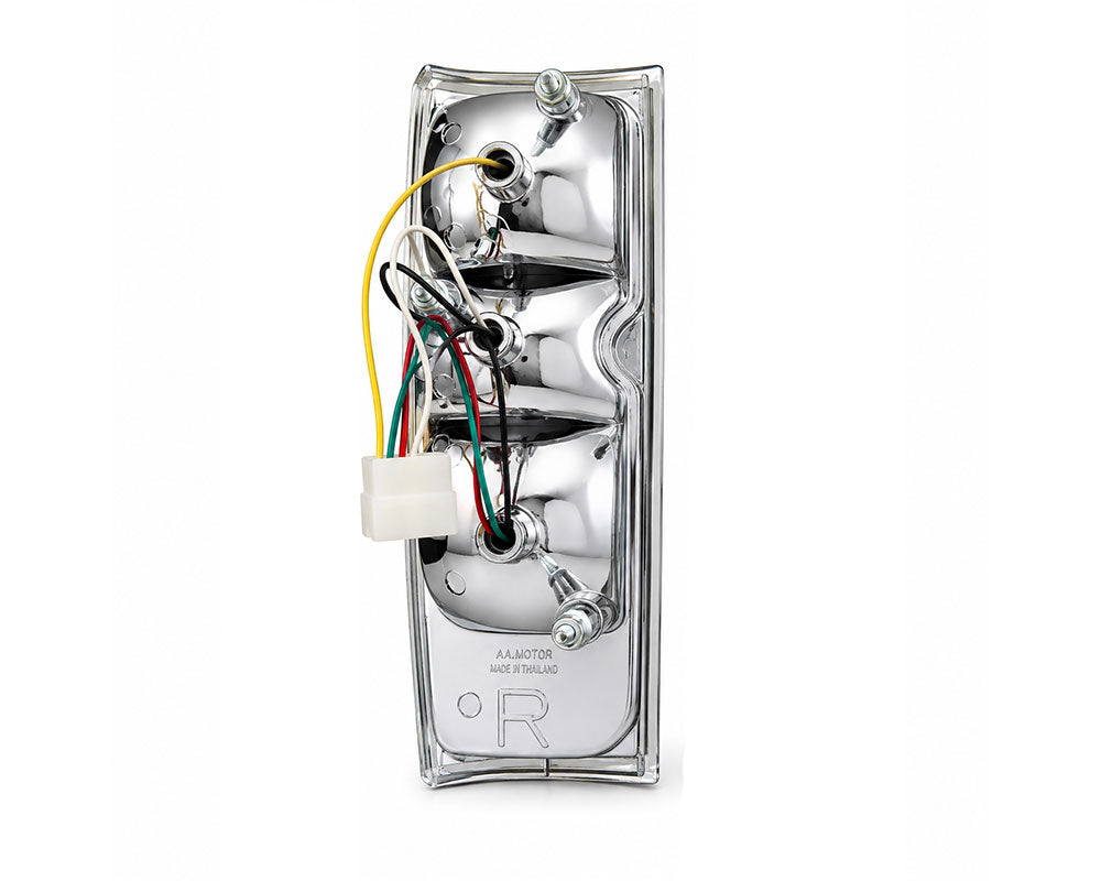 Rear Combination Light - for Toyota Hilux RN30 / RN40 Pickup 1979–1983 - Chrome Frame - RH – OEM 81550-39645