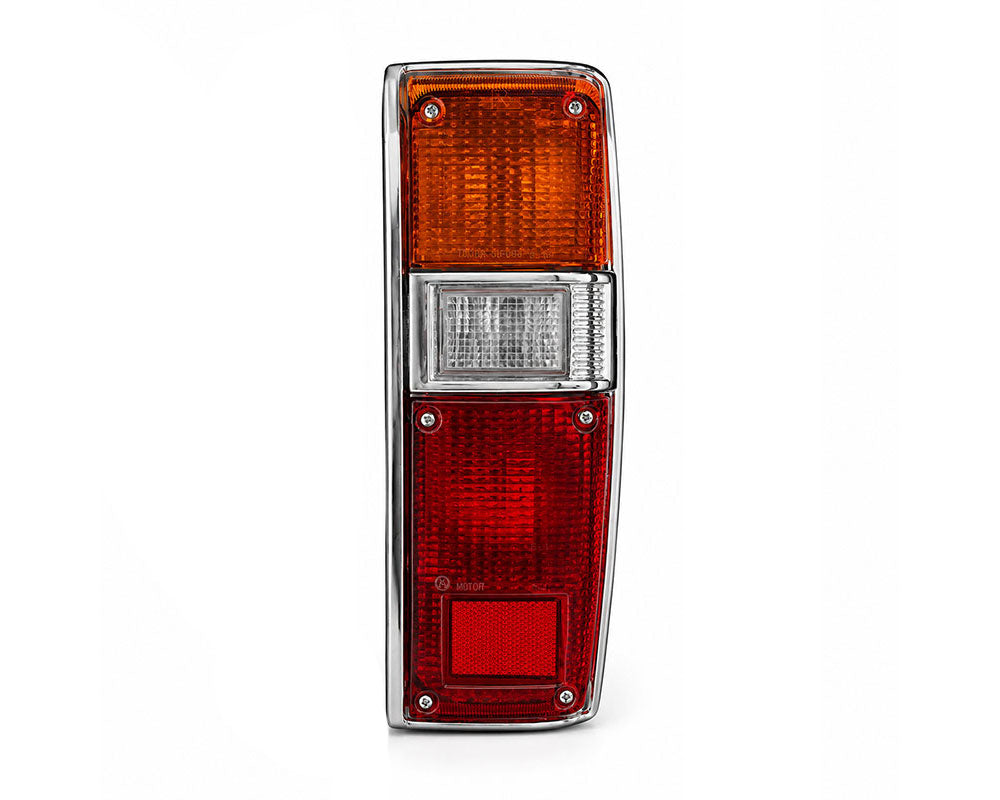 Rear Combination Light - for Toyota Hilux RN30 / RN40 Pickup 1979–1983 - Chrome Frame - RH – OEM 81550-39645