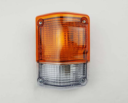 Front Bumper Turn Signal Light - for Toyota Land Cruiser FJ60 / BJ60 / HJ60 1981–1987 - Amber & Clear Lens - LH – OEM 81520-69155