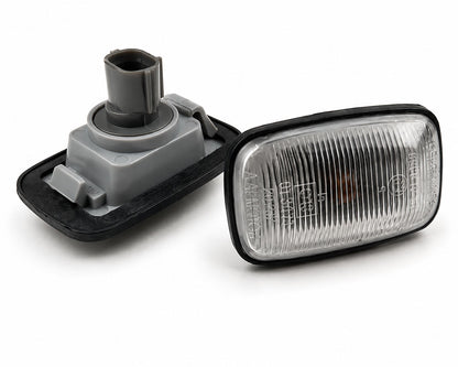 Side Marker Turn Signal Light Pair - LN166 - Clear Lens additional view 2
