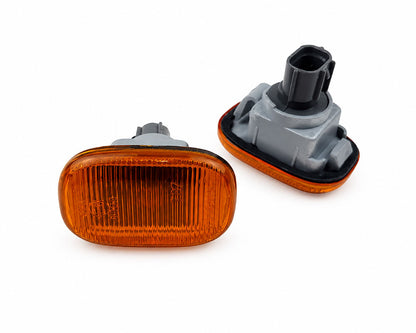 Side Marker Turn Signal Light Pair - Vigo Champ 12 - Amber Lens additional view 3