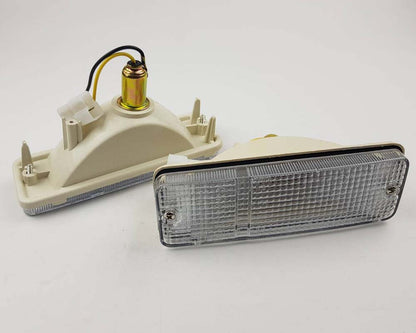 Front Bumper Turn Light - LN50 56 60 - Clear Lens - LH-RH – OEM 81520-89125 / 81510-89125
