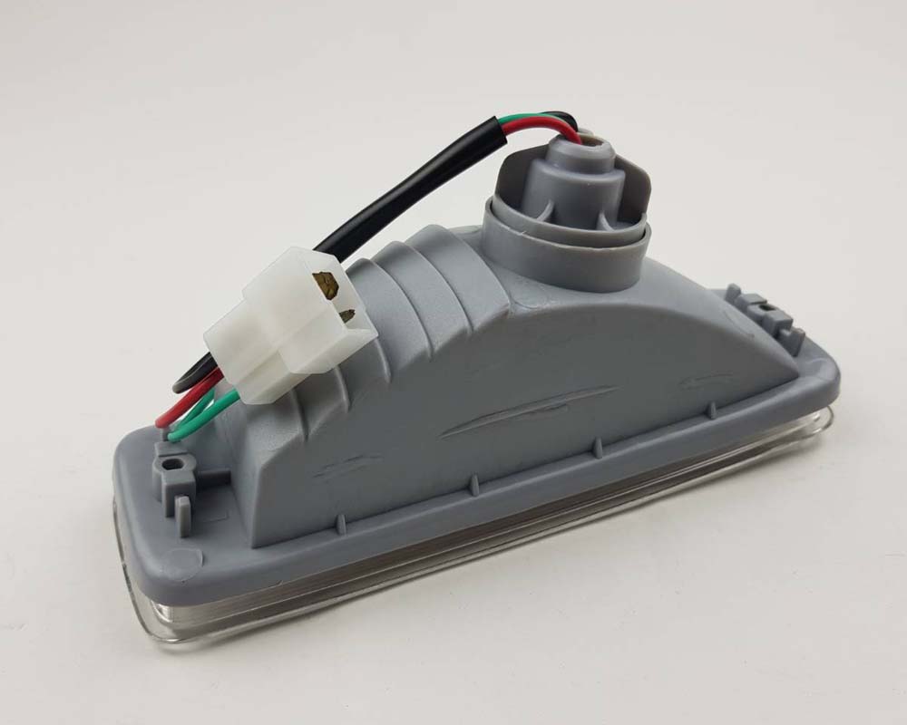 Front Bumper Turn Light 3 Wire Crystal Style - LN85 - LH