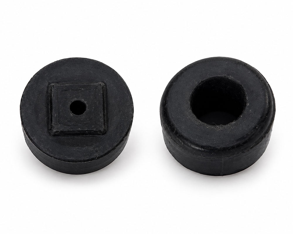 Tailgate Rubber Bumper Set - for Datsun 620 Pickup - Small Round Type - 2 pcs