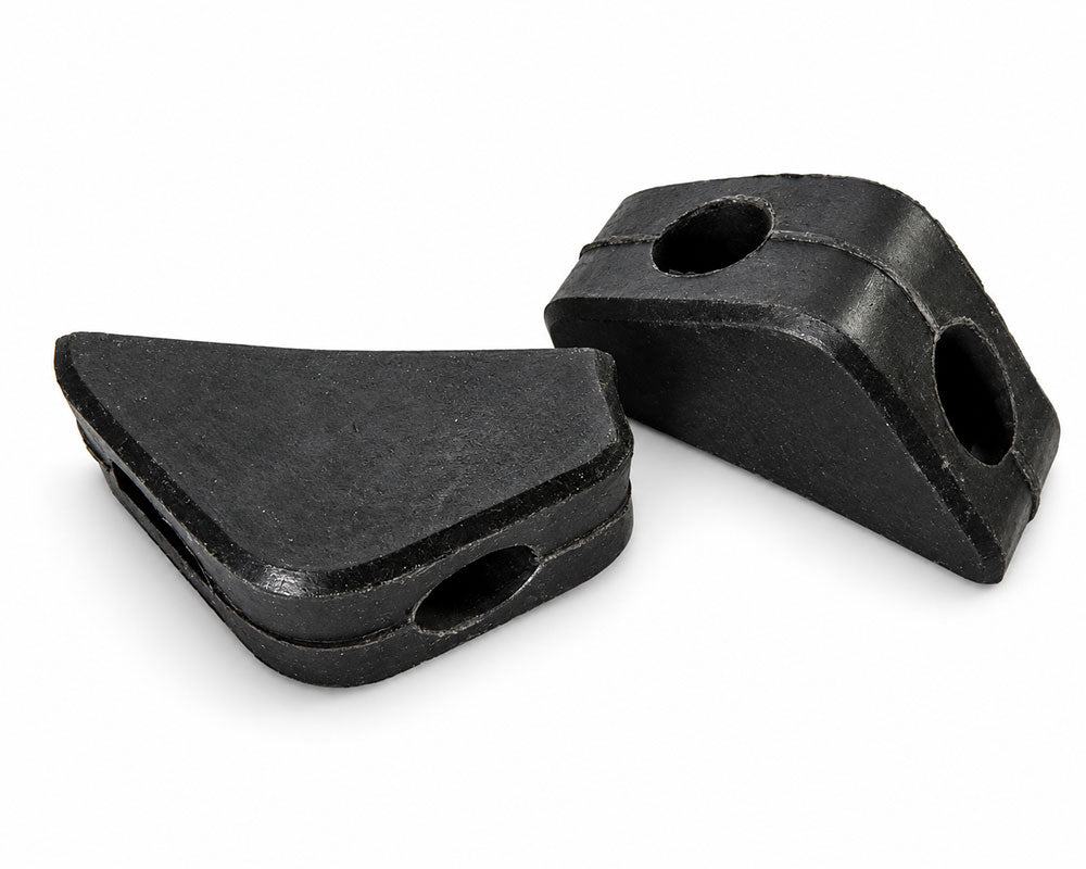 Rear Gate Rubber Bumper Set - for Datsun 620 Pickup - LH + RH - 2 pcs - OEM 93440-B5000